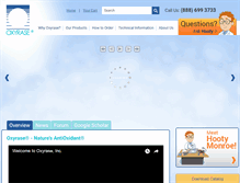 Tablet Screenshot of oxyrase.com